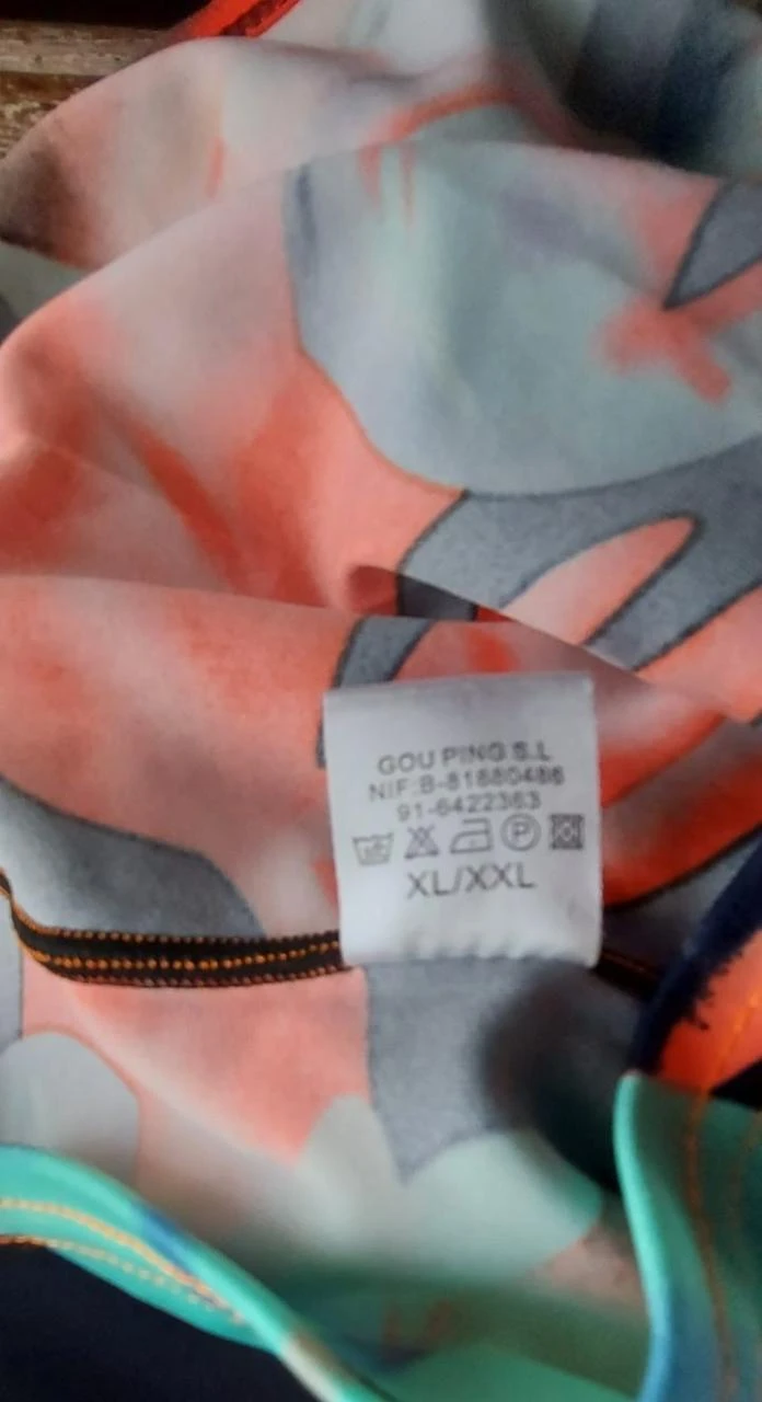 Haut sans manches imprimé coloré, taille XL/XXL – photo 2
